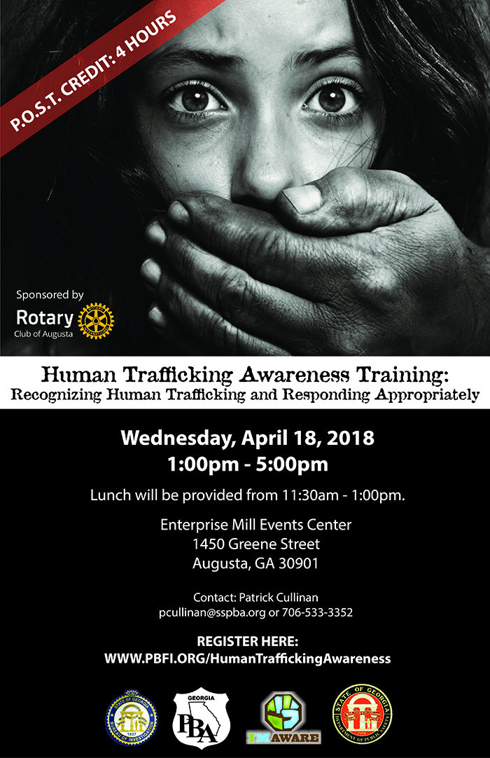 Human Trafficking Awareness Training Police Benevolent Foundation